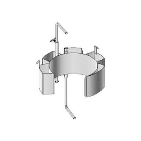 MORSE Morse® Stainless Steel Drum Adaptor 55/30SS-19 for 18.5"- 19" Diameter Drum 55/30SS-19